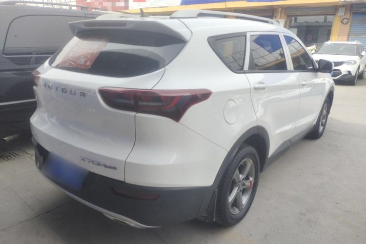 Used JETOUR X70M 2020 Revised 1.5T Manual Partner Version 5-Seater Rear Right 45 Deg