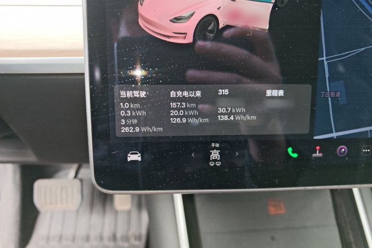 Used Tesla Model 3 2020 Standard Range Rear-Wheel Drive Upgraded Version Instrument Cluster