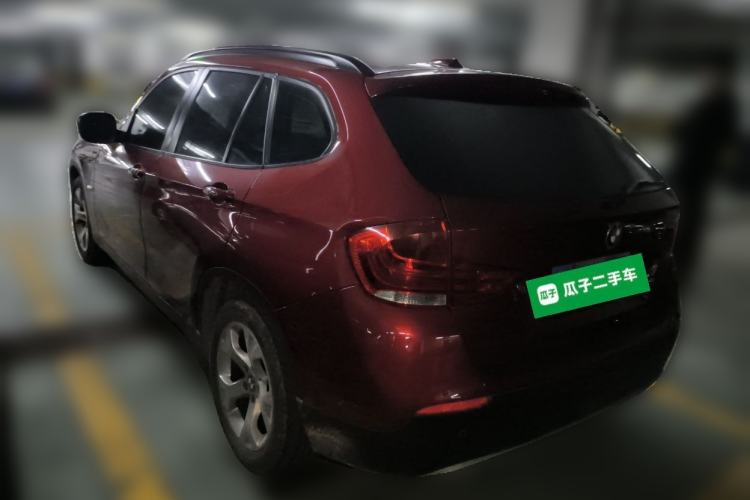 Used BMW X1 2010 sDrive18i Luxury Model Rear Left 45 Deg