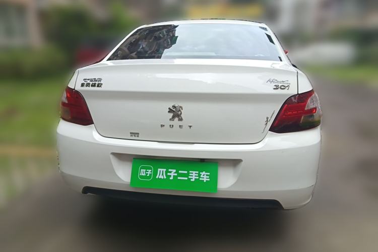 Used Peugeot 301 2014 1.6L Automatic Comfort Edition Rear