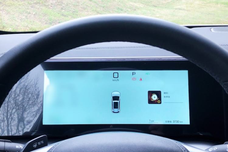 Used BYD Song L DM-i 2025 Intelligent Driving Version 160 km Beyond-Range Type Instrument Cluster