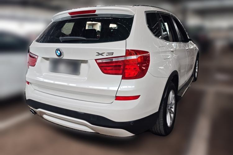 Used BMW X3 2016 sDrive20i Rear Right 45 Deg