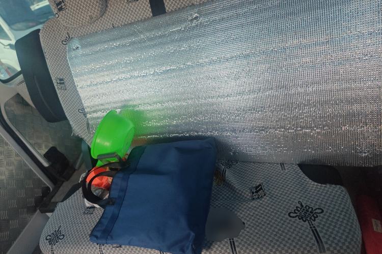 Used JMC Transit 2021 2.8T Space King Taurus Long Wheelbase Mid-Height Rear Single Tire – Step 6-Seater Diesel Euro VI JX493 Left Rear Seat