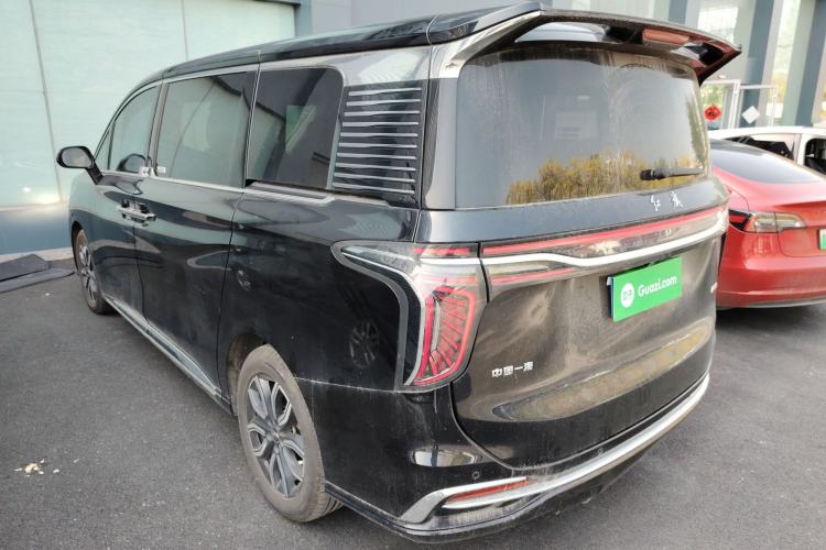 Used Hongqi HQ9 2023 2.0T Smart Connect Flagship Edition Rear Left 45 Deg