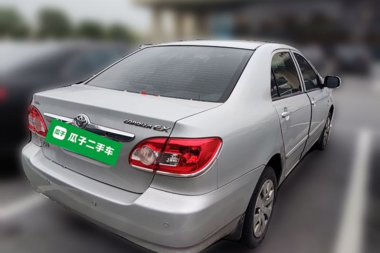 Used Toyota Corolla EX 2011 1.6L Automatic Classic Edition Rear Right 45 Deg