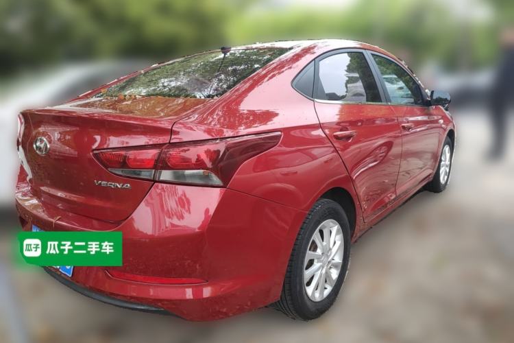 Used Hyundai Verna (new generation) 2016 1.4L Manual Cool Edition GLS Rear Right 45 Deg