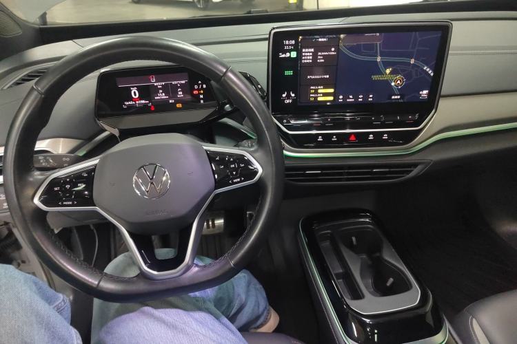 Used Volkswagen ID.4 CROZZ 2022 Long-Range Lite PRO Edition Center Console