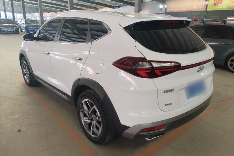 Used Hyundai Tucson 2020 280TGDi Two-Wheel-Drive GLS Smart Connectivity Version China VI Standard Rear Left 45 Deg
