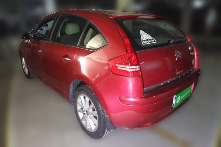 Used Citroen C-Quatre 2011 Hatchback 1.6L Automatic Yueya Model Rear Left 45 Deg