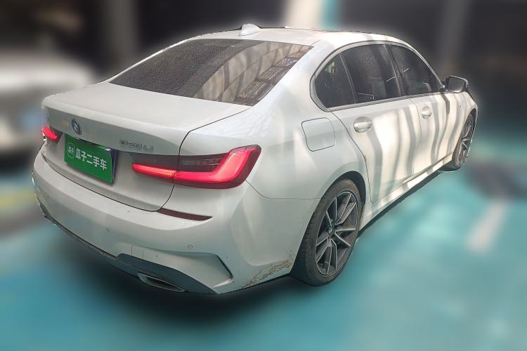 Used BMW 3 Series 2021 Second Facelift 320Li M Sport Package Rear Right 45 Deg