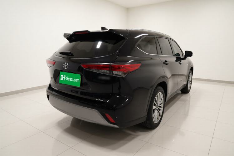 Used Toyota Highlander 2023 2.5L Smart Electric Hybrid Dual-Engine Four-Wheel Drive Prestige Version – 7 Seats Rear Right 45 Deg