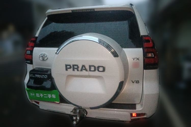 Used Toyota Prado 2018 3.5L Automatic TX-L with Rear-Mounted Spare Tire Rear