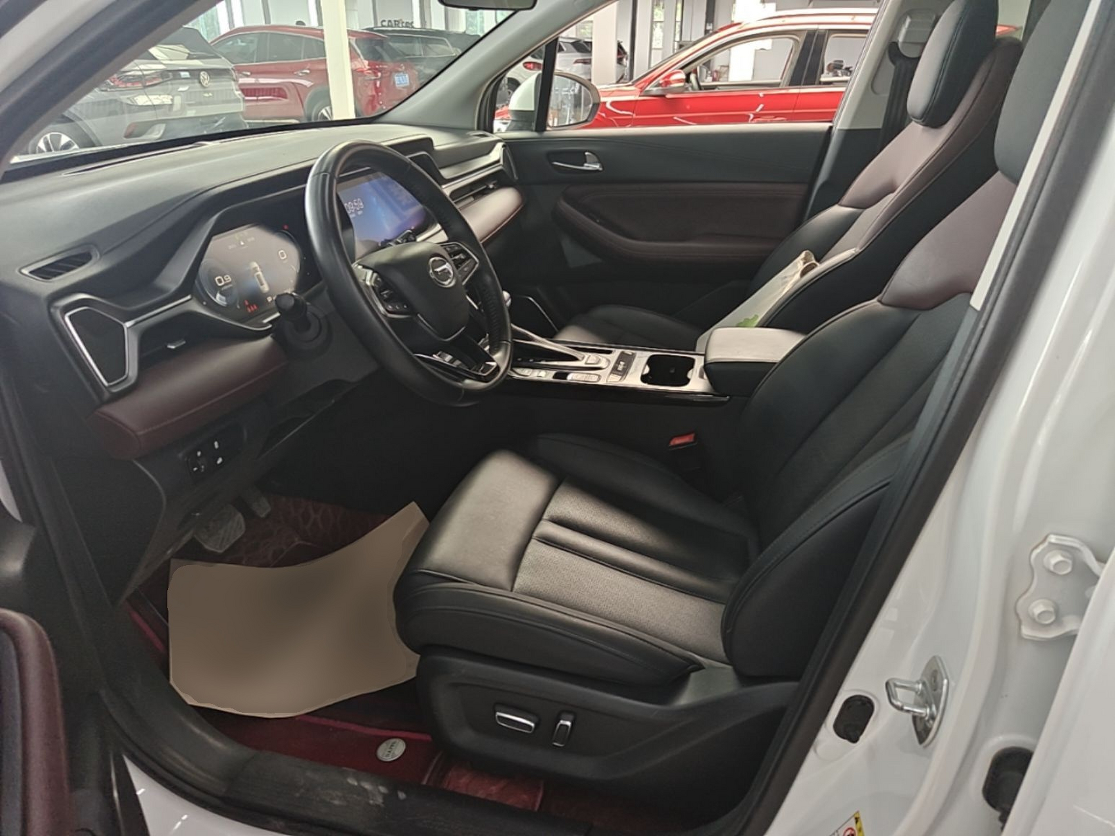 Avant de la voiture