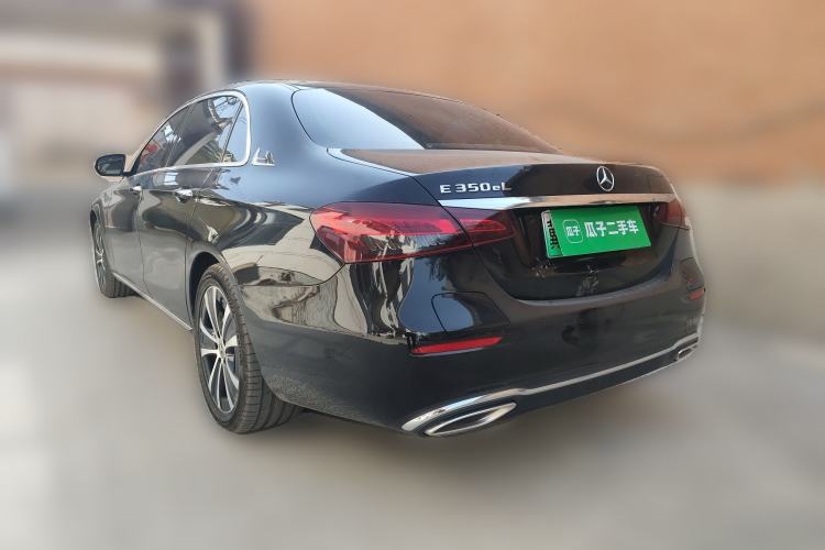 Used Mercedes-Benz E-Class New Energy 2022 Restyled E 350 e L Plug-in Hybrid Sports Sedan Rear Left 45 Deg