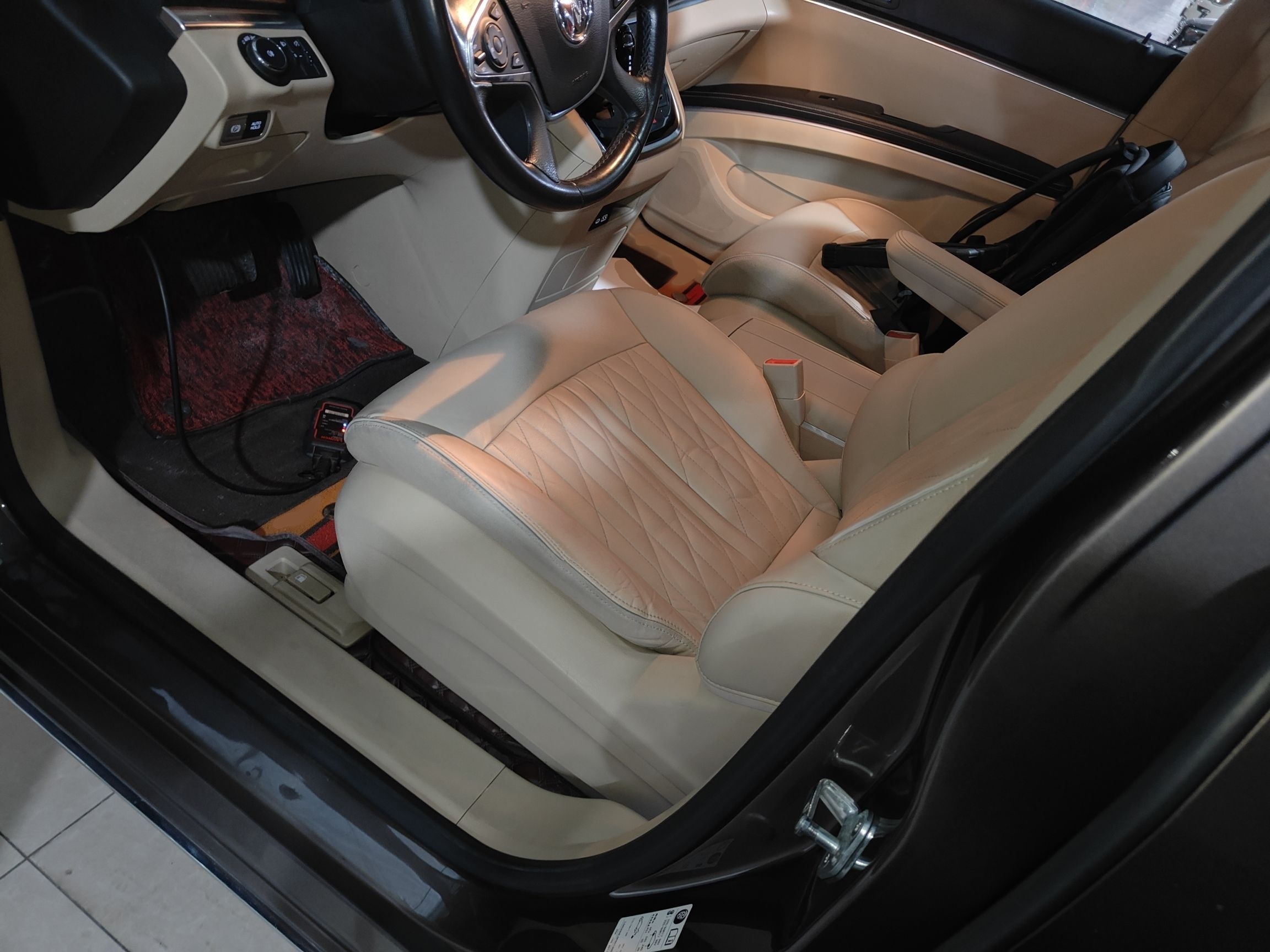 Avant de la voiture