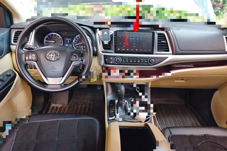 Used Toyota Highlander 2017 2.0T Two-Wheel Drive Elite Edition 5 Seats
