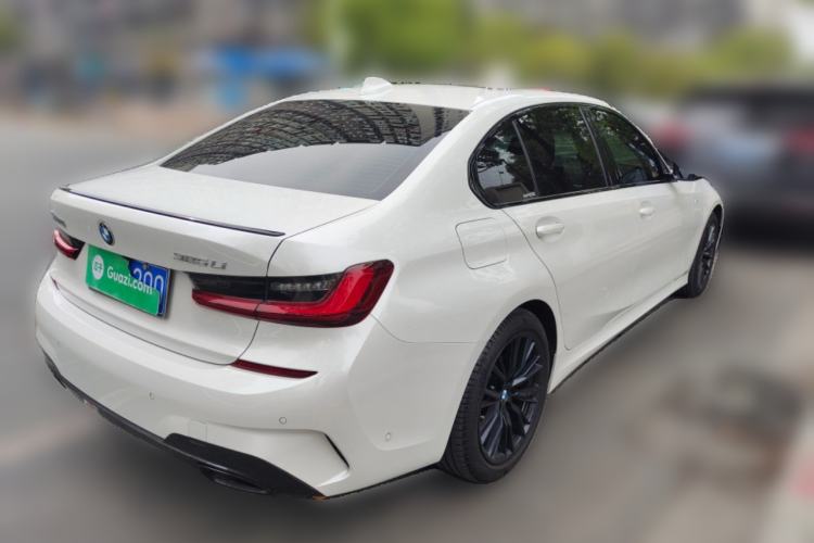 Used BMW 3 Series 2022 325Li M Sport Night Edition Package Rear Right 45 Deg