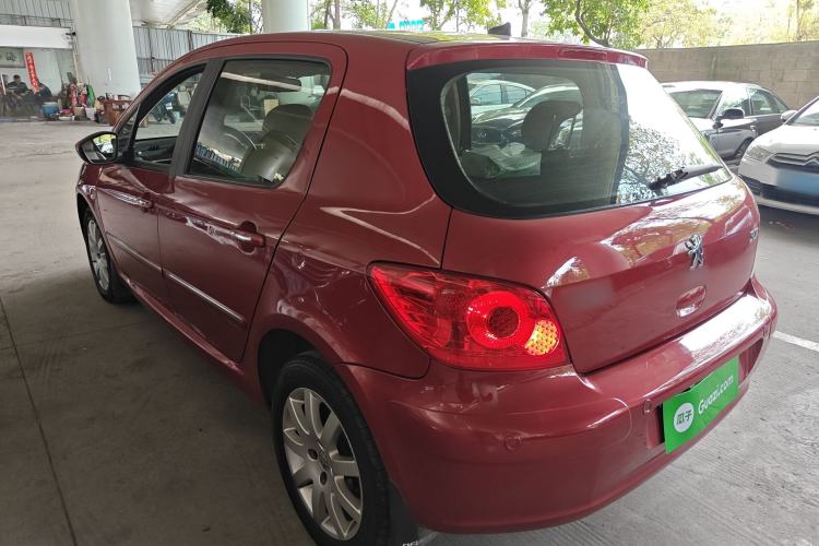 Used Peugeot 307 2013 Hatchback 1.6L Automatic Comfort Edition Rear Left 45 Deg