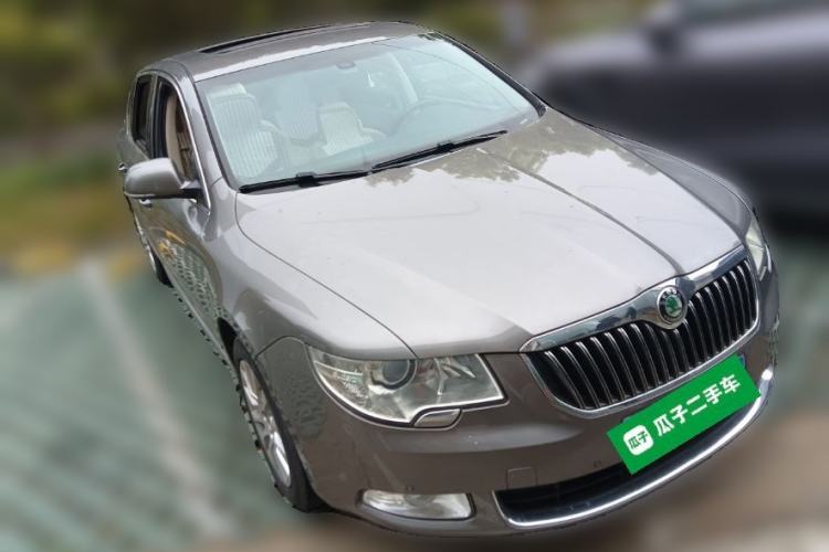 Used Skoda Superb 2009 1.8TSI Automatic Luxury Edition Front Right 45 Deg