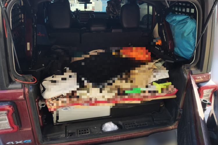 Used Jeep Wrangler New Energy 2021 Four-Door 2.0T 4xe Sahara Trunk