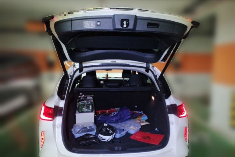 Used Infiniti QX50 2020 Revised Version 2.0T All-Wheel Drive Navigation Edition Trunk