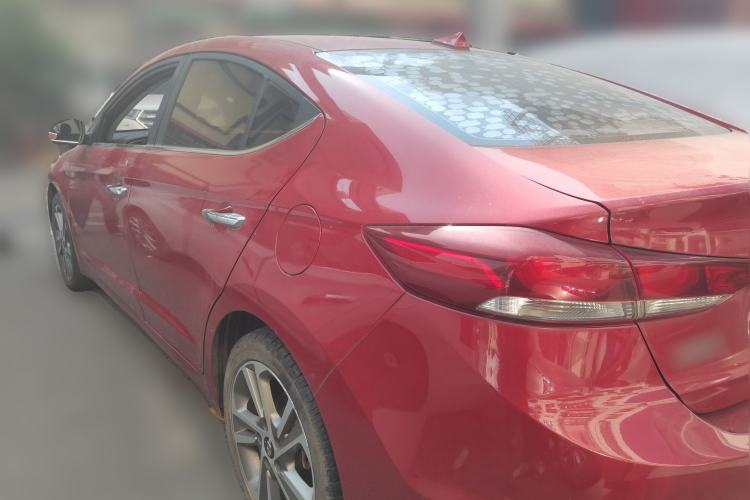 Used Hyundai Elantra (6th Generation / Lingdong) 2016 1.6L Automatic ZhiXuan – Elite Version Rear Left 45 Deg