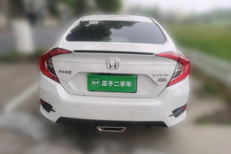 Used Honda Civic 2019 220TURBO CVT Dynamic Edition China VI Emission Standard Rear