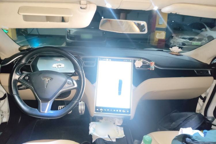 Used Tesla Model S 2014 S P85 Center Console