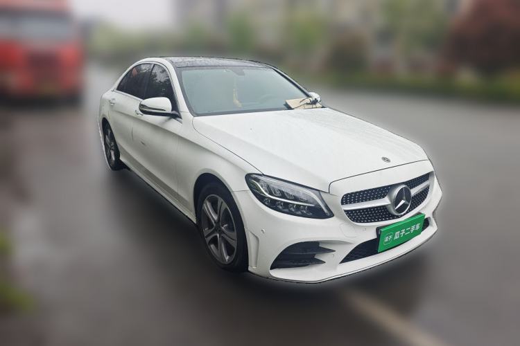 Used Mercedes-Benz C-Class 2021 C 260 L Sport Edition Front Right 45 Deg