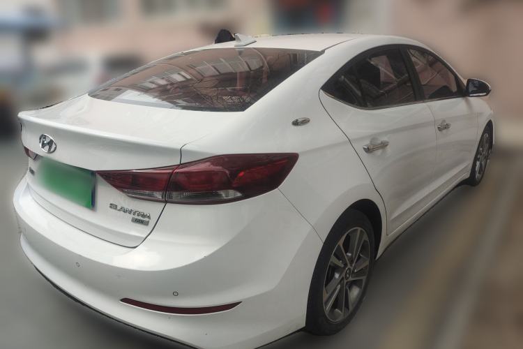 Used Hyundai Elantra (6th Generation / Lingdong) 2016 1.6L Automatic ZhiXuan – Elite Version Rear Right 45 Deg