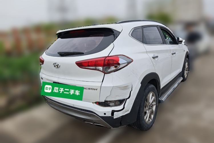 Used Hyundai Tucson 2018 1.6T Dual-Clutch Two-Wheel Drive 15th Anniversary Special Edition Rear Right 45 Deg