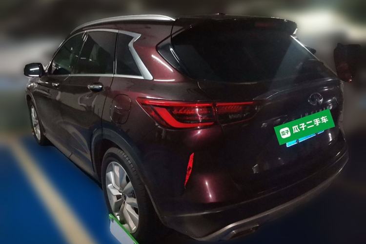 Used Infiniti QX50 2018 2.0T Two-Wheel Drive Fashion Edition Rear Left 45 Deg