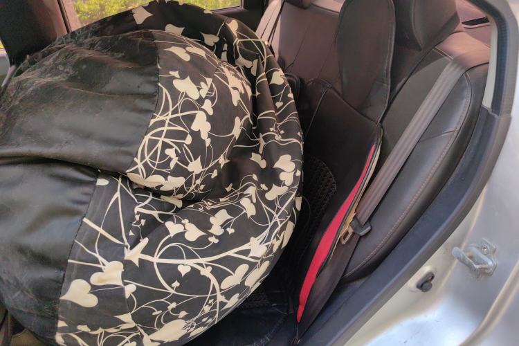 Used Chevrolet Sail 2013 Sedan 1.2L Manual Fashionable Happiness Edition Left Rear Seat