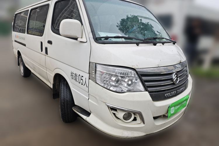 Used Golden Dragon Hiace 2021 1.8L Gasoline Version Long Wheelbase Low Roof – LJ4A18Q6 Front Right 45 Deg