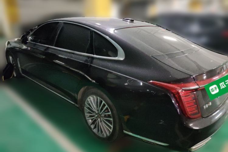 Used Hongqi H9 2020 2.0T Smart Connect Flagship Edition Rear Left 45 Deg