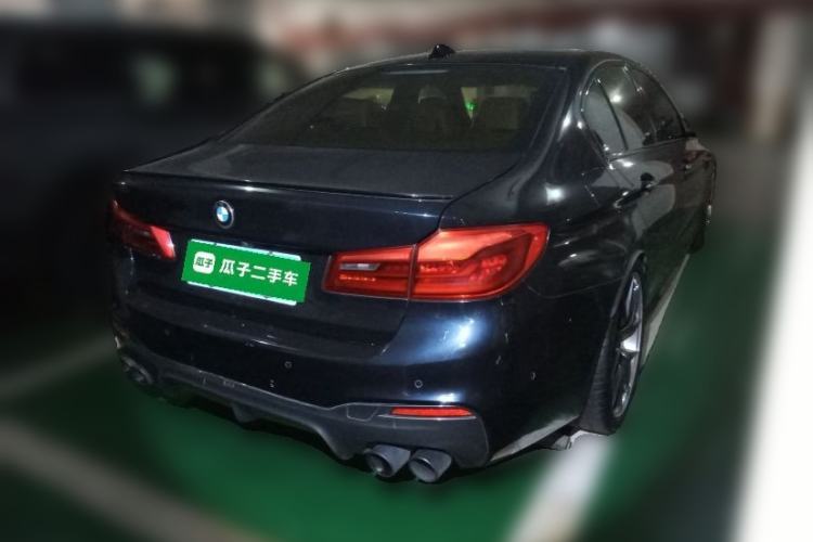 Used BMW 5 Series 2018 540i M Sport Package Rear Right 45 Deg