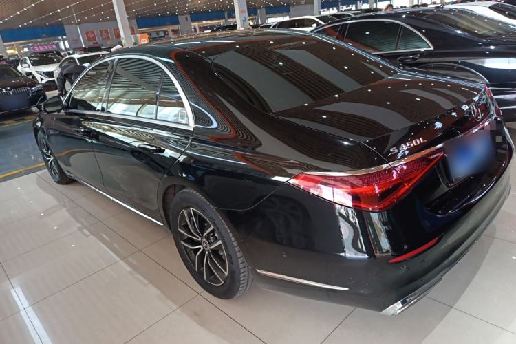 Used Mercedes-Benz S-Class 2021 S 400 L Business Model Rear Left 45 Deg