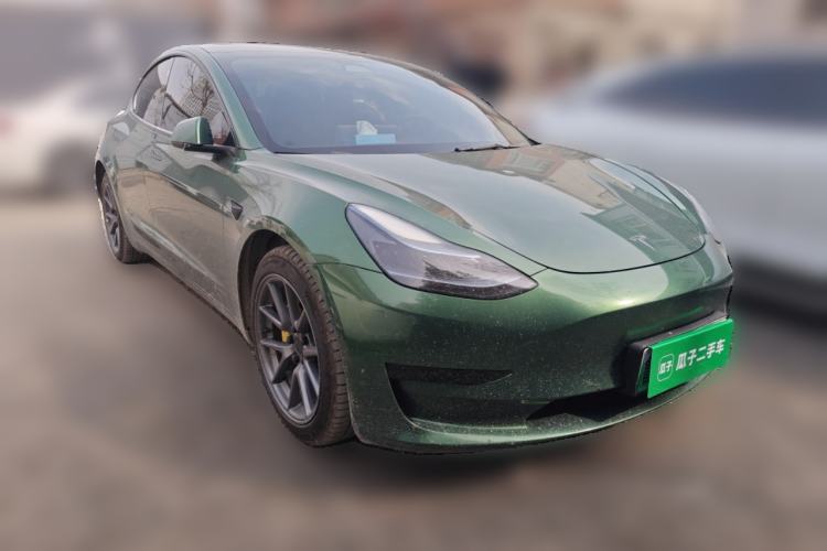 Used Tesla Model 3 2022 Rear-Wheel-Drive Version Front Right 45 Deg