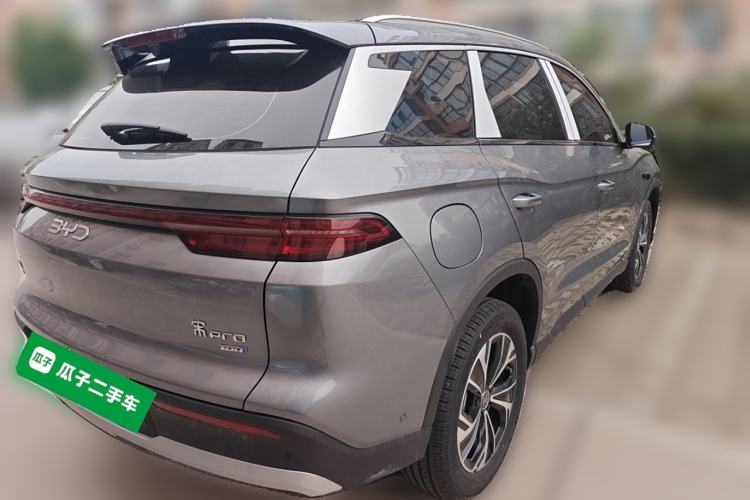 Used BYD Song Pro New Energy 2025 2nd Generation Intelligent Driving Version DM-i 75KM Leading Edition Rear Right 45 Deg