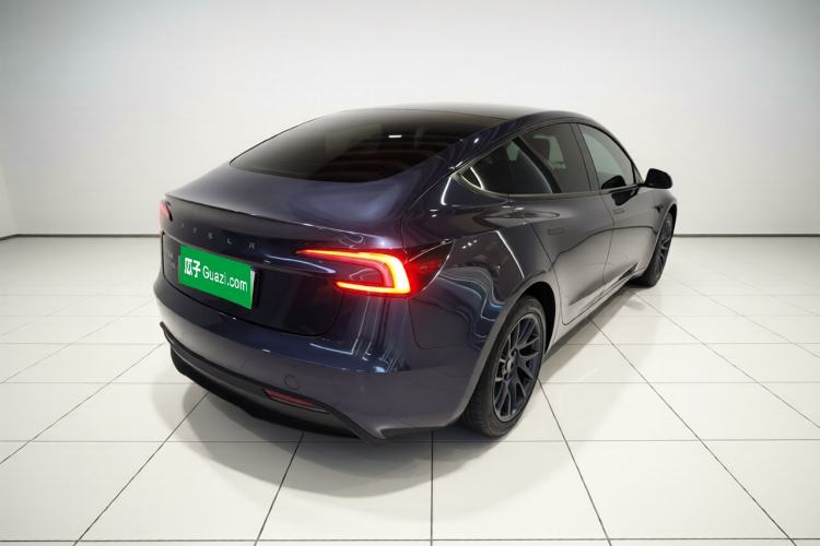 Used Tesla Model 3 2023 Long-Range All-Wheel-Drive Version Rear Right 45 Deg