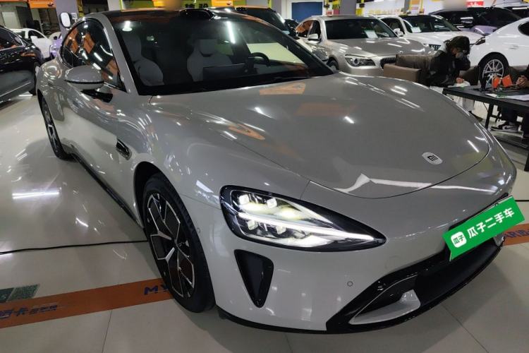 Used Xiaomi Auto SU7 2024 Rear-Drive Ultra-Long Range Advanced Pro-Level Intelligent Driving Version Front Right 45 Deg