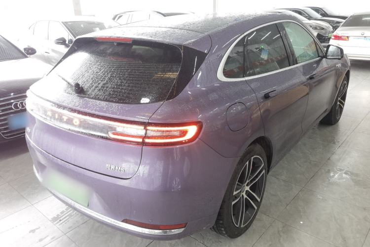 Used Hima AITO M5 2025 Extended-Range Ultra All-Wheel-Drive Version Rear Right 45 Deg