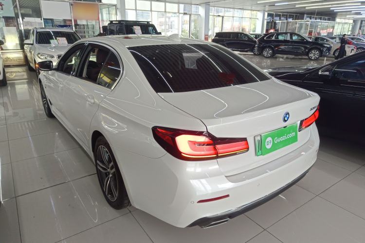 Used BMW 5 Series New Energy 2022 Updated Version 535Le Luxury Package Rear Left 45 Deg
