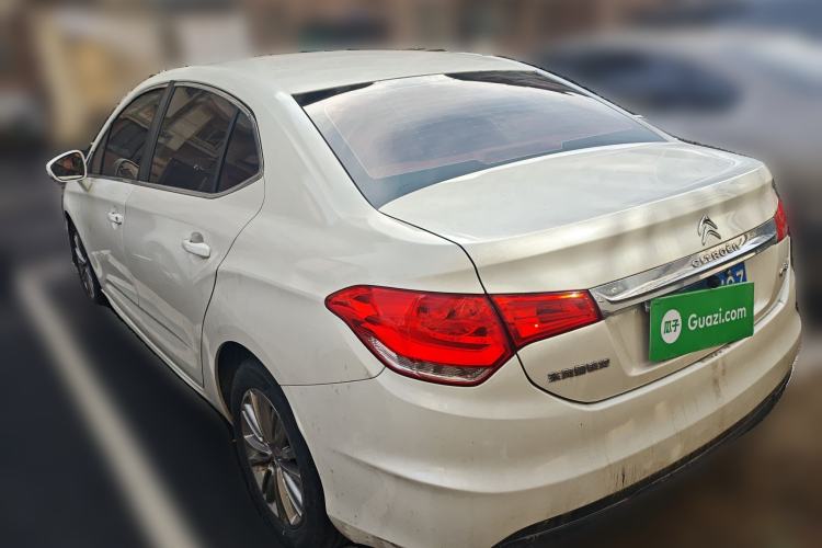 Used Citroen C4L 2013 1.6L Manual Jingzhi Edition Rear Left 45 Deg