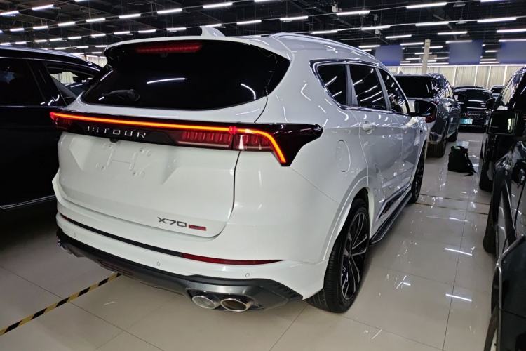 Used JETOUR X70 PLUS 2021 1.6T DCT Base 5-Seater Rear Right 45 Deg