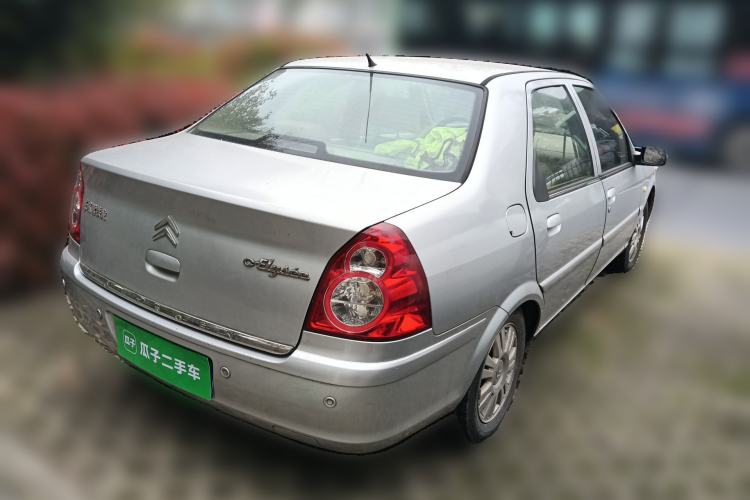 Used Citroen Elysee 2010 Sedan 1.6L Manual Tech Edition Rear Right 45 Deg