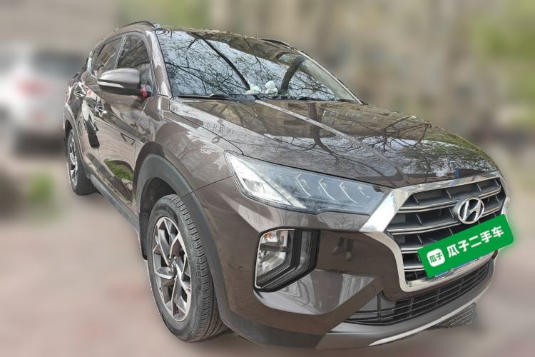 Used Hyundai Tucson 2019 280TGDi Dual-Clutch Two-Wheel Drive Fashion Edition China V Standard Front Right 45 Deg