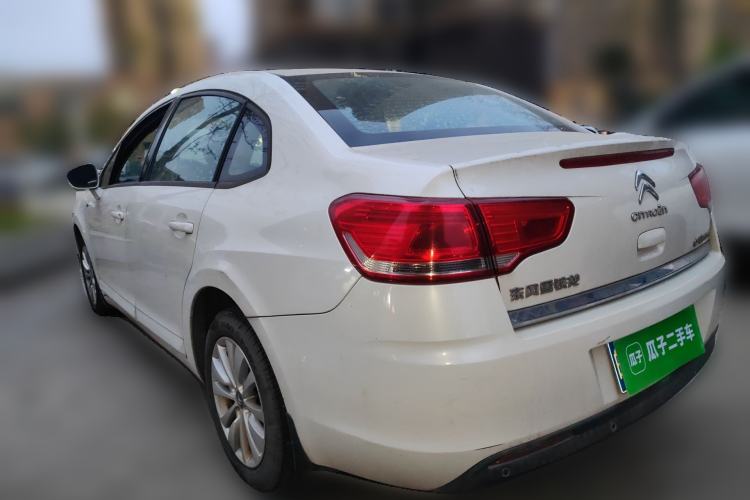 Used Citroen C-Quatre 2013 Sedan 2.0L Manual - Joyful Edition Rear Left 45 Deg