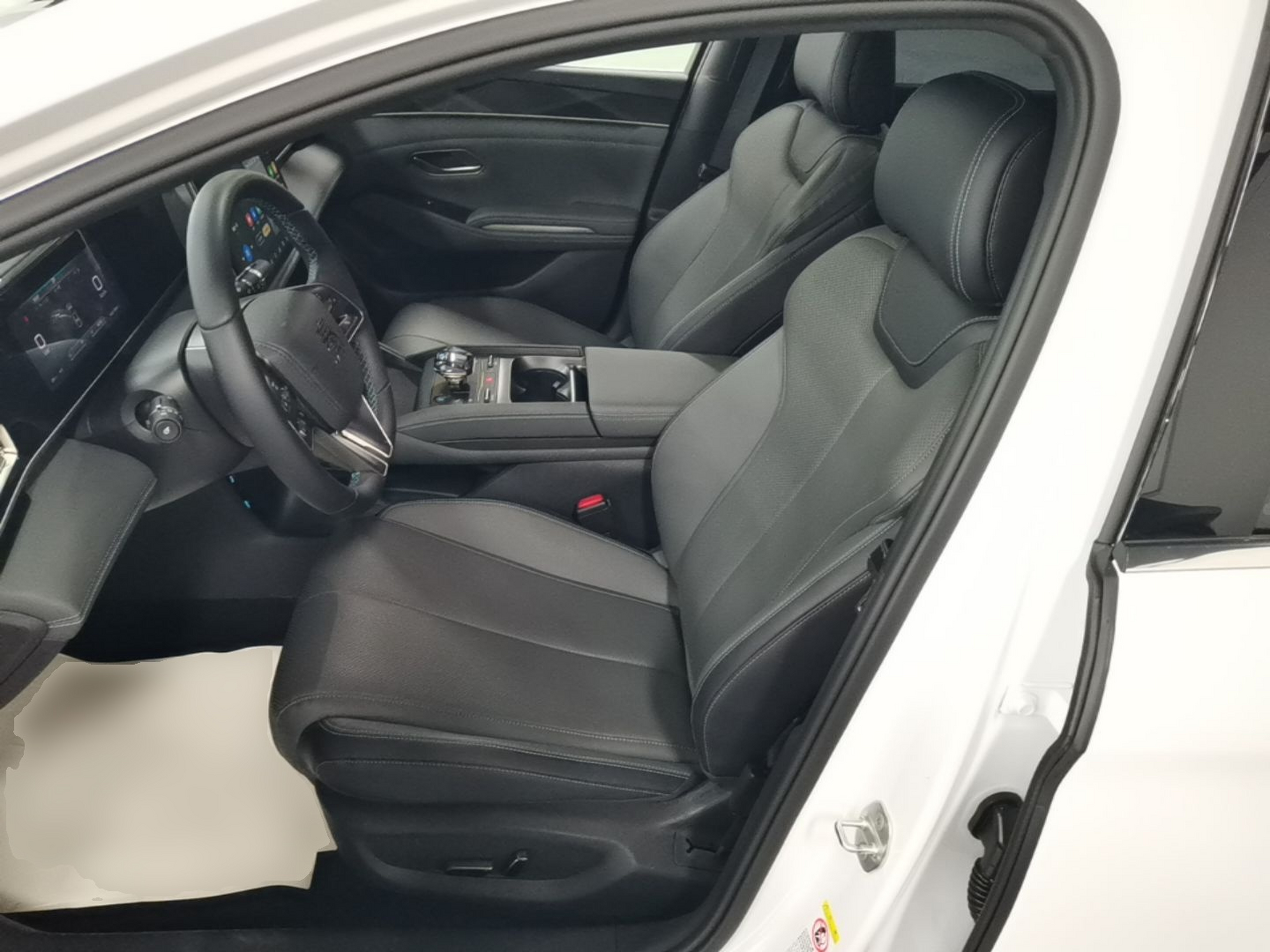 Vordere Reihe im Auto