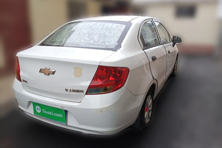 Used Chevrolet Sail 2010 Sedan 1.2L Manual Fashion Edition Rear Right 45 Deg